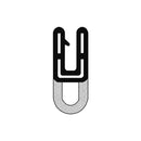 Versatile EPDM Self-Grip Rubber Top Seal For 0.8mm to 1.2mm Panels