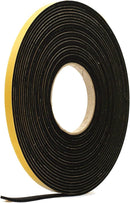 Multi-Purpose Black Self-Adhesive Rubber Sponge Strip - 8mm x 5m