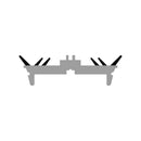 High Quality Aluminium PVC Black  Pressure Plate - 6.1m