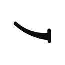 Black Slim-T Profile EPDM Seal - Linear Metre