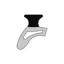 Dual Hardness EPDM/Sponge Section