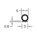 Professional-Grade Black TPE Bubble Gasket Seals For Reliable Protection - 250m