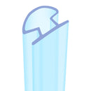 High Quality PVC Shower Seal for Gaps 2mm-4mm Tall Easy Installation