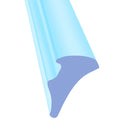 Durable Clear PVC Shower Seal for Glass and Frame Protection