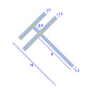 Clear T-Shape Shower Seal – Perfect Fit for 6.5mm Channels