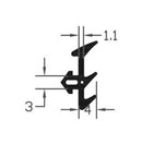 High Performance TPE Black E-Gasket Seal - 200m
