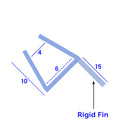 Clear Shower Seal for 4-6mm Glass - Easy Installation & High-Quality Rigid PVC