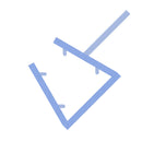 Clear Shower Seal for 4-6mm Glass – Soft Side Fin, 2000mm Length