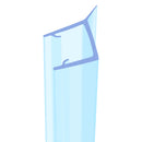 Clear PVC Shower Seal – Ideal for Vertical or Horizontal Use on 4-6mm Glass