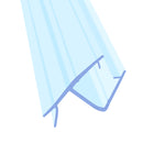 Clear Shower Door Seal for Straight Glass Perfect for 6-11mm Gaps
