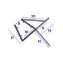 Versatile Black Shower Seal for Straight Glass A Perfect Fit for 8-10mm Thickness