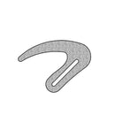 Multi-Purpose Door Seal for Land Rover – 22mm x 21mm