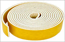 White Expanded Silicone Strip Self Adhesive - 5m