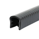 Heavy Duty Black EPDM Reinforced Edge Trim For Machinery & Equipment