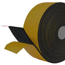 Multi-Purpose Black Self-Adhesive Rubber Sponge Strip - 8mm x 5m