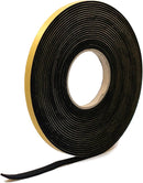 Durable Neoprene Sponge Strip - 25mm x 3mm - 10M Coil