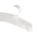 White Brush Seal with Carrier Fit Weather & UV Resistant - 5m