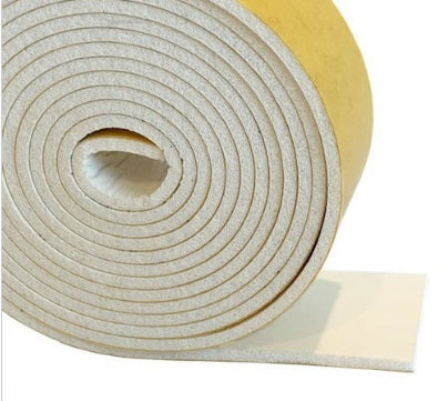 Gray White Expanded Silicone Strip Self Adhesive