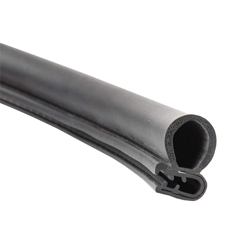 Professional Black EPDM Self-Grip Rubber Side Seal For 1.6mm to 3mm Panels