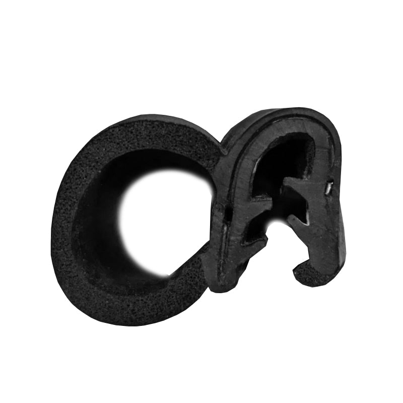 Professional Black EPDM Self-Grip Rubber Side Seal For 1.6mm to 3mm Panels