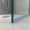 Clear Shower Screen Seal for 8-10mm Glass, Ideal for Bath & Shower Screens (Lengths of 800mm to 2500mm)