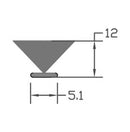 Professional Grade Grey Woolpile Seal For Domestic Use - 175m