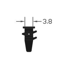 High Quality Low SightLine Gasket Sealing Solution For Doors & Windows - 200m