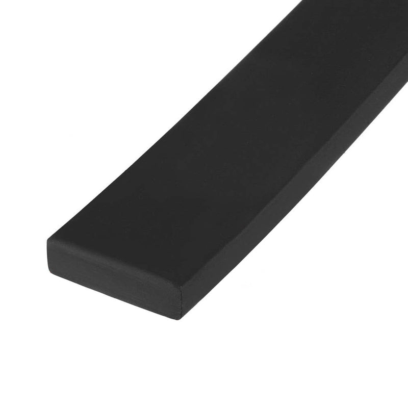 Black Closed Cell Extruded EPDM Sponge Strip - 3mm x 16mm