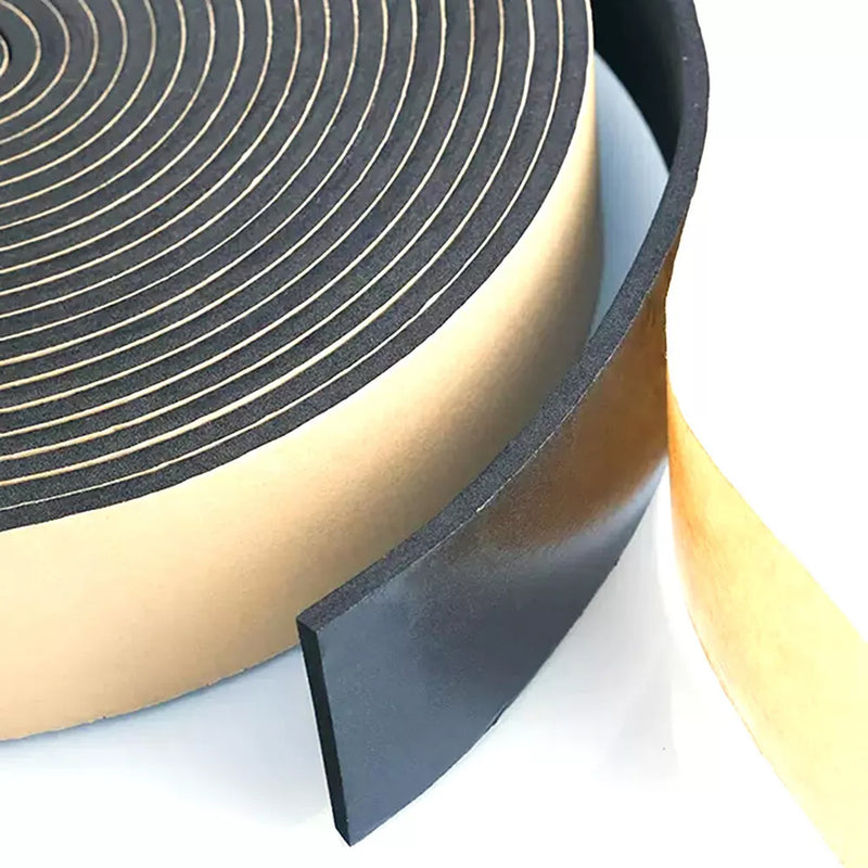 Self-Adhesive EPDM Neoprene Sponge Strip 25mm x 2m – UV & Weather Resistant