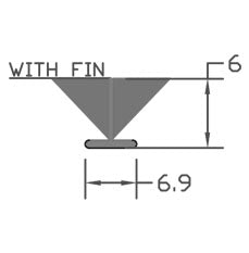 Industrial Grade Black Weatherproof Woolpile Sealing Strip - 100m