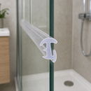 Clear Soft PVC Bifold Shower Screen Seal for Easy Installation (1000mm or 2000mm)