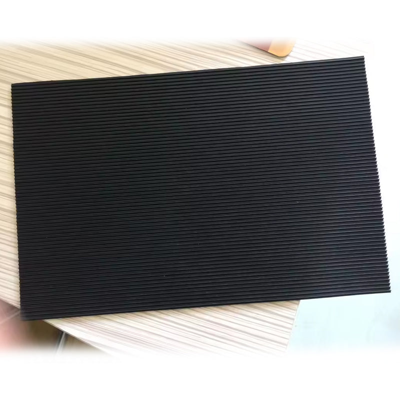 Premium 3mm Thick Fine Fluted Rubber Matting Versatile & Hard-Wearing