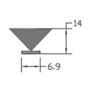High Performance Grey Weatherproof Woolpile Sealing Strip - 150m