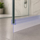 Tapered Shower Screen Seal for Straight Glass (Length 900mm)