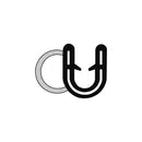 Black Flexible Self-Grip Rubber Side Seal For 1mm to 2mm Panels