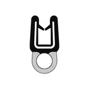 Versatile Self-Grip EPDM Rubber Top Seal With Metal Insert Ideal For 1mm-2mm Panels