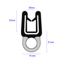 Ultimate Panel Protection Top-Seal Rubber Grips For Versatile Applications