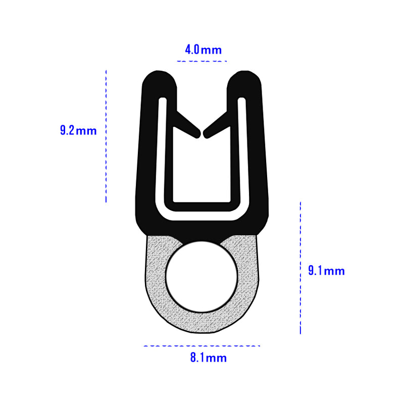 Ultimate Panel Protection Top-Seal Rubber Grips For Versatile Applications