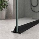 Black Shower Screen Seal for 4-6mm Glass Gaps (2000mm or 2500mm)