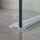 Clear PVC Shower Screen Seal for 4-6mm Glass (Lengths of 800mm to 2000mm)