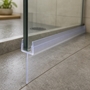 Tapered Shower Screen Seal for Uneven Gaps (900mm)