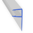 Durable PVC U Section Shower Seals For 6mm to 8mm Glass - 2Pcs