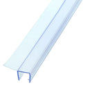 Durable PVC U Section Shower Seals For 6mm to 8mm Glass - 2Pcs