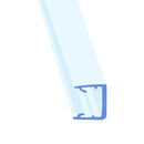 Clear Rigid PVC Shower Screen Seal for Bath & Shower Panels (Various Lengths)