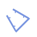 Clear Shower Seal Perfect Grip For 10mm to 12mm Thick Glass