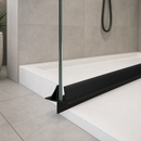 Black Shower Screen Seal for 4-6mm Glass Gaps 5-10mm (Various Lengths)