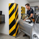 Foam Edge & Wall Protector ??Self-Adhesive Black & Yellow Corner Guard for Light Impact Protection