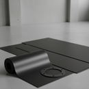 Genuine Black Viton Rubber Sheet 1.4m Wide for Industrial Applications