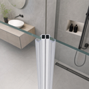 Magnetic Shower Screen Seal for 4-6mm Glass (Pair, 2000mm)