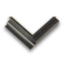 High Impact Aluminium Black TPE Corner Gasket Seal